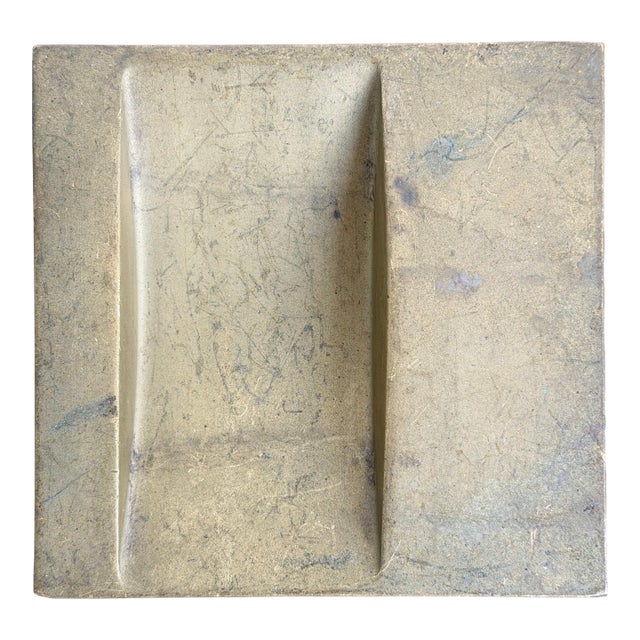 Brazilian Modern Bronze Ashtray by Eveli Przepiorka, 1980s For Sale