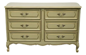 Henry Link Cream Antique White Country French Style 51" Double Dresser 3900-222