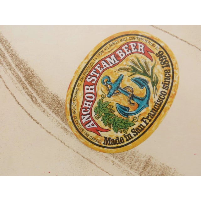 Tom Marioni "Finger Print" Signed and Numbered Color Etching For Sale - Image 10 of 11