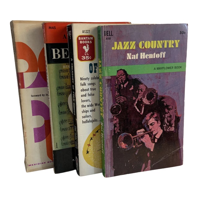 1952 Jazz Folk Beethoven Music Books - Set of 4 For Sale