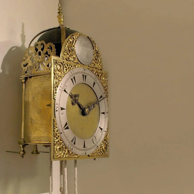 Traditional English Lantern Clock from the Ottoman Empire, 1730 For Sale - Image 3 of 8
