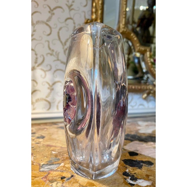 Art Nouveau Style Coppelia Crystal Vase from Daum France, 20th Century For Sale - Image 5 of 13