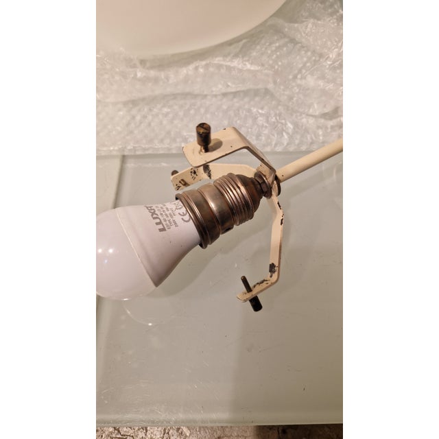 Model 2114 Pendant with Grey Opal Glass Lampshade by Gino Sarfatti for Arteluce, 1960s For Sale - Image 12 of 18