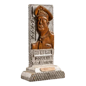 1940s WWII Guadalcanal Trench Sculpture