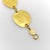 24k Gold Gurhan Lush Collection Hand-Hammered Disc Bracelet For Sale - Image 9 of 11