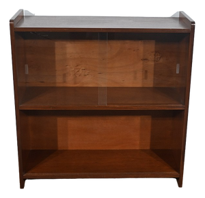 Glass Bookcase by D. Rozaffy, 1960s
