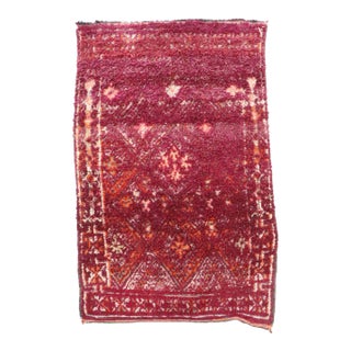 Moroccan Handmade Rug - 6'9" X 10'6" Ft For Sale