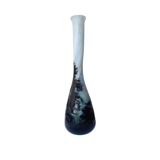 19th Century Large Soliflore Vase from Emile Gallé, 1890s For Sale - Image 5 of 11