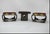 Japanese Japanese Hina Doll Black & Gold Floral Lacquer Display Stand Set For Sale - Image 3 of 14