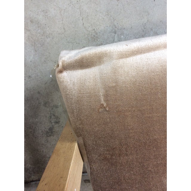 Set of 6 Mid Century Modern Dining Chairs With Limed Walnut Finish For Sale - Image 9 of 18