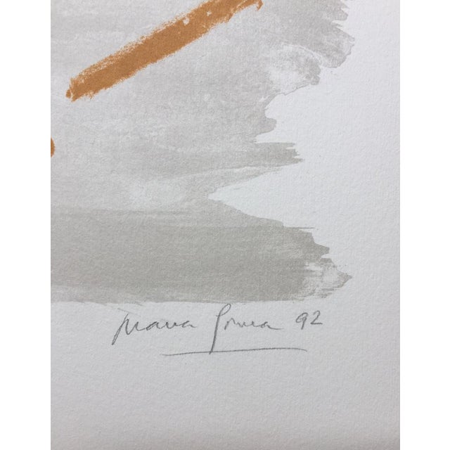 Maria Girona, Hydrangeas, 1992, Lithograph For Sale - Image 3 of 4