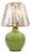 Eclipse Green Crystal Shade Mini Lamp For Sale