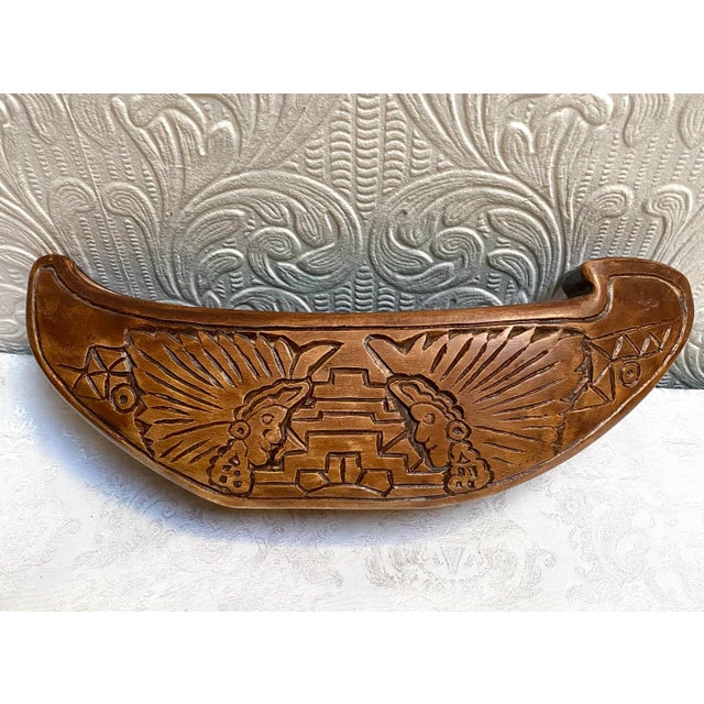 Vintage 1950’s Toltec Larry Larsen California Pottery Planter For Sale - Image 4 of 11