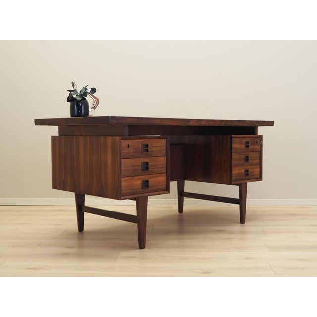 1960s Danish Rosewood Desk, 1960s For Sale - Image 5 of 18