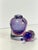 Purple and Fuchsia Sommerso Murano Glass Decanter, 1980s For Sale - Image 6 of 11