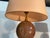 1970s Red Travertine and Brass Lamps from Philippe Barbier, 1970s, Set of 2 For Sale - Image 5 of 13