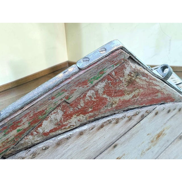 Vintage Scandinavian Wooden Boat Fragment, 1920s For Sale - Image 16 of 17