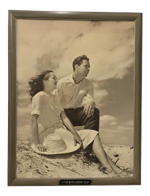Vintage Large Scale "Kodak Film" Advertisement C.1950