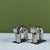 Pair of Chrome Elephant Bookends by Walter von Nessen for Chase USA For Sale - Image 12 of 16