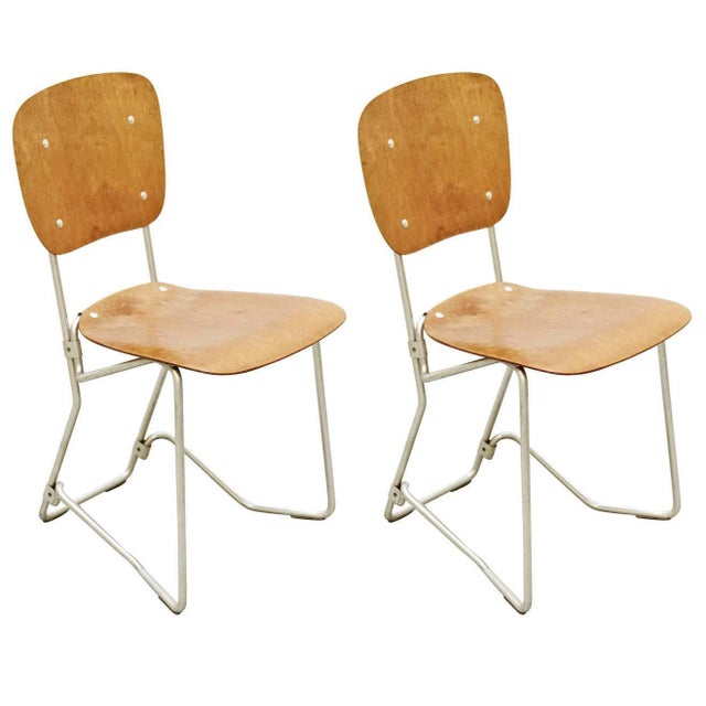 Set of Aluflex Chairs by Armin Wirth For Sale - Image 11 of 12