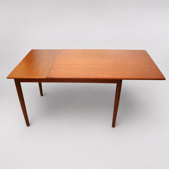 Vintage Teak Extendable Dining Table, 1960s For Sale - Image 5 of 7