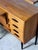 Brown Vintage Swedish Freestanding Wall Unit with Desk, 1960s For Sale - Image 8 of 13