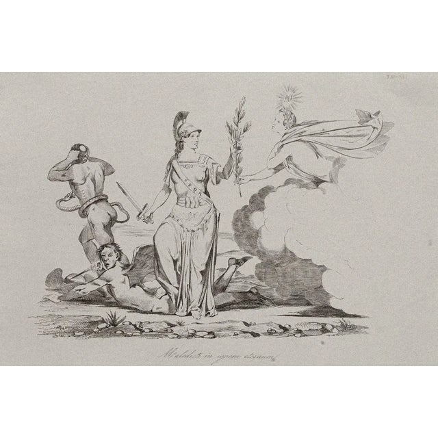 The Roman Republic is an original artwork realized by a satirical artist of the XIX Century during the Risorgimento...