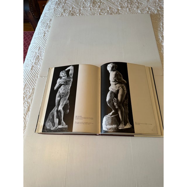 Illustration 1980s Michelangelo Coffee Table Book With Many Illustrations Depicting The Life of Michelangelo For Sale - Image 3 of 7