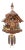 Large Hand-Carved Black Forest Cuckoo Clock - Chalet Style - Musical Grande *** For Sale