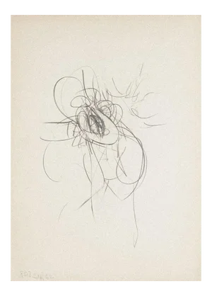 Ronaldo De Juan, Abstract Composition, Pencil, 1970s