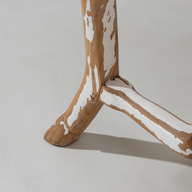 20th Century Swedish Rococo Revival Wood Patinated Dining Chair For Sale - Image 9 of 18