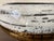Mid 20th Century Mid 20th Century Italian Ceramic White Gold and Black Bowl For Sale - Image 5 of 7