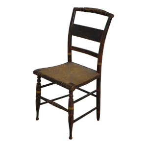 Period Early 19th Century Hitchcock Painted Side Chair