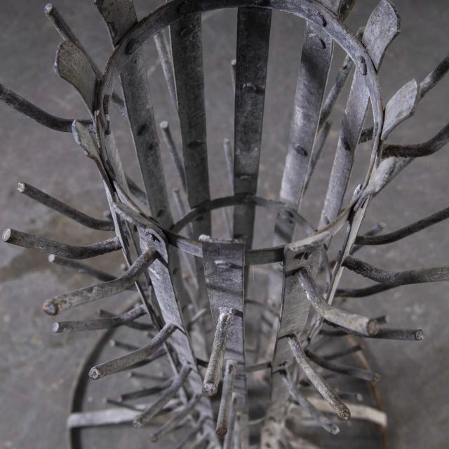 Gray French Model 1400 Bottle Drying Rack, France, 1940s For Sale - Image 8 of 9