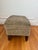 Textile Animal Print Accent Chair and Ottoman For Sale - Image 7 of 10