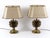Mid-Century Modern Large Brass Pine Cone Table Lamps from Feese, Germany, 1980s, Set of 2 For Sale - Image 3 of 18