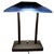 A sculptural slice of Memphis inspired halogen lamp by by Robert Sonneman embodies the abstract, playful, and geometric...