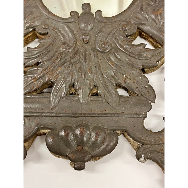 Pair of Antique French Federal Style Tin Eagle Mirrors, 19th Century For Sale - Image 16 of 18