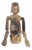 18th Century Century Pacific Rim Carved Wooden Figure Sculpture For Sale