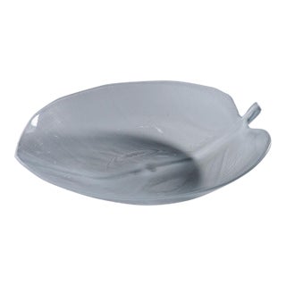 Vintage Tessuto Plate by Tyra Lundgren for Venini, Murano For Sale