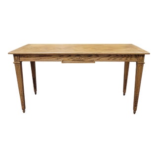 1930s Neoclassical Oak Hall Tabe For Sale