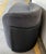 Original retail $21,642, stylish Thomas Pheasant for Baker Modern Dark Gray Mohair Nami Chaise Lounge, dark wood square...