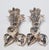 Art Nouveau Pair Vintage Christofle Silver-Plate Radish Bud Vases | French Art Nouveau Style For Sale - Image 3 of 9