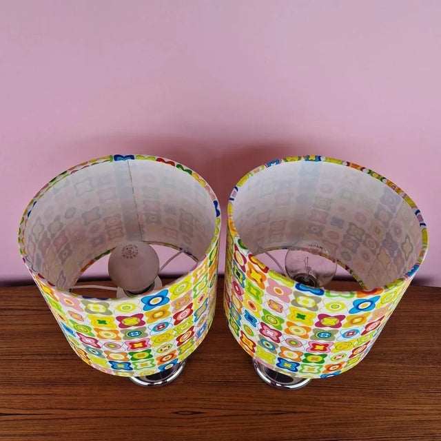 1970s Chrome Table Lamps from Kaiser Essen, 1970s, Set of 2 For Sale - Image 5 of 12