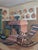 1941 Mid Century Modern 'The Family Sitting Room' Vintage Swedish Interior Oil Painting, Framed For Sale - Image 9 of 11