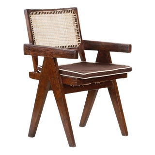 Vintage Armchairs by Pierre Jeanneret, 1956, Set of 2 For Sale