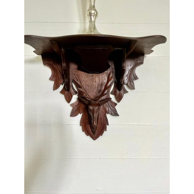 Black Forest 19th century Black Forest Wall Shelf For Sale - Image 4 of 8