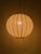 1960s Mid-Century Modern Swedish White Fabric and Metal Balloon Pendant Light, 1960s For Sale - Image 5 of 14