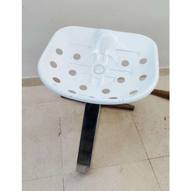 Zanotta Vintage Mezzadro Stools by Fratelli Castiglioni for Zanotta, 1960s, Set of 2 For Sale - Image 4 of 16