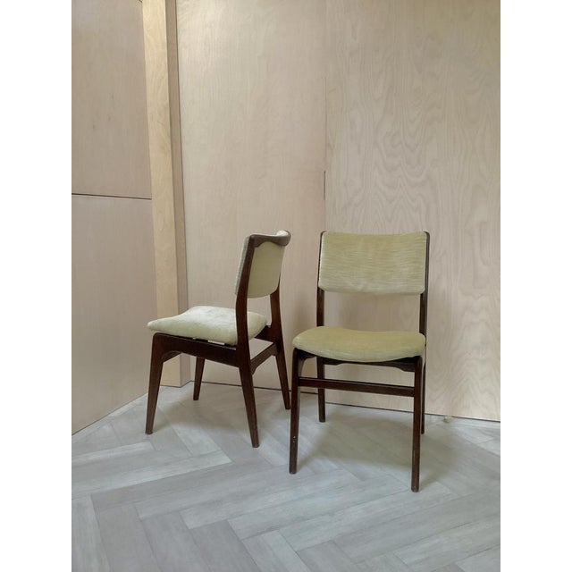 Set of Scandinavian Dining Chairs in Teak, 1960s For Sale - Image 4 of 9